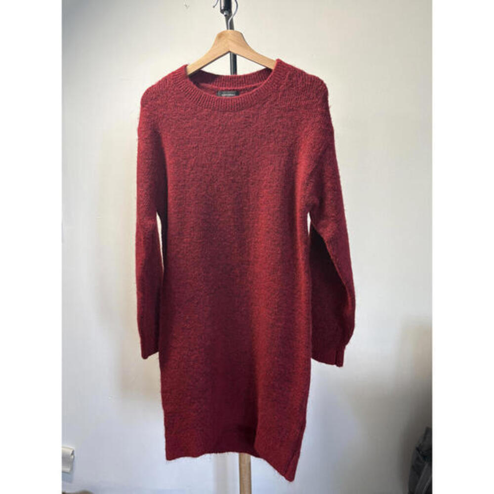 Banana Republic Red Long Sleeve Sweater Dress, Size Small